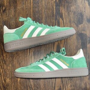 Adidas Spezial Green Suede Sneakers